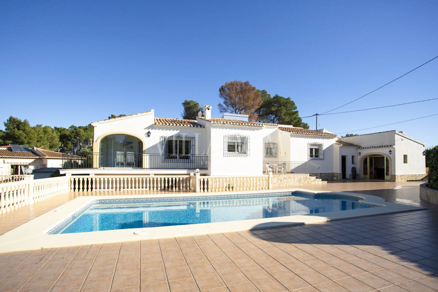 Villa for sale with panoramic sea views in Jávea